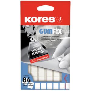Haftgummi 'GUMFIX', vorgestanzte Klebepads Kores K31600 (9023800316004)