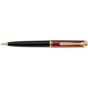 Drehkugelschreiber 'Souverän 600', schwarz/ rot Pelikan 928713 (4012700928719)