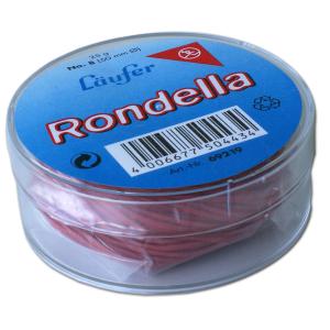Gummiringe RONDELLA in Dose, rot, 25 mm, 25 g Läufer 69215 (4006677502430)