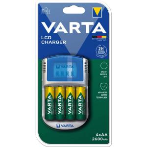 Ladegerät LCD Charger, USB, mit 12 V Adapter VARTA 57070 201 451 (4008496641321)