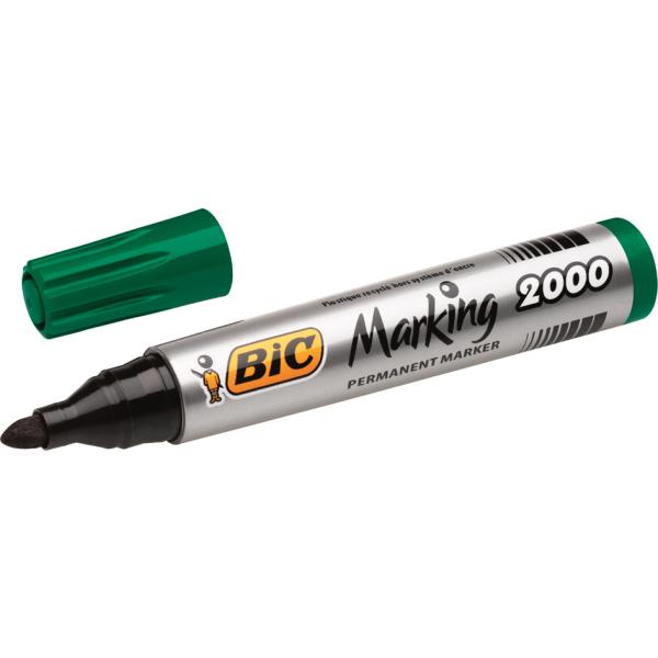 BIC Permanent-Marker Marking 2000 Ecolutions, blau Bic 8209143 (3086129999705)