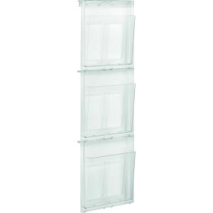Wanddisplay 'the placativ', 3 x DIN A4 hoch, glasklar helit H6810702 (4012086008111)