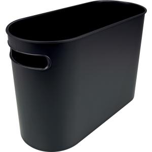 Papierkorb 'the oval', 22 Liter, PS, schwarz helit H6105695 (4012086050851)