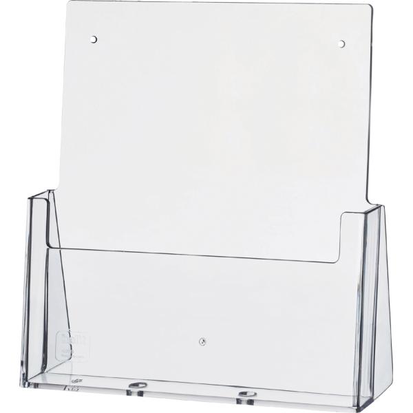 Tisch-Prospekthalter 'the helpdesk', A4 hoch, 4 Fächer helit H2352402 (4012086001167)