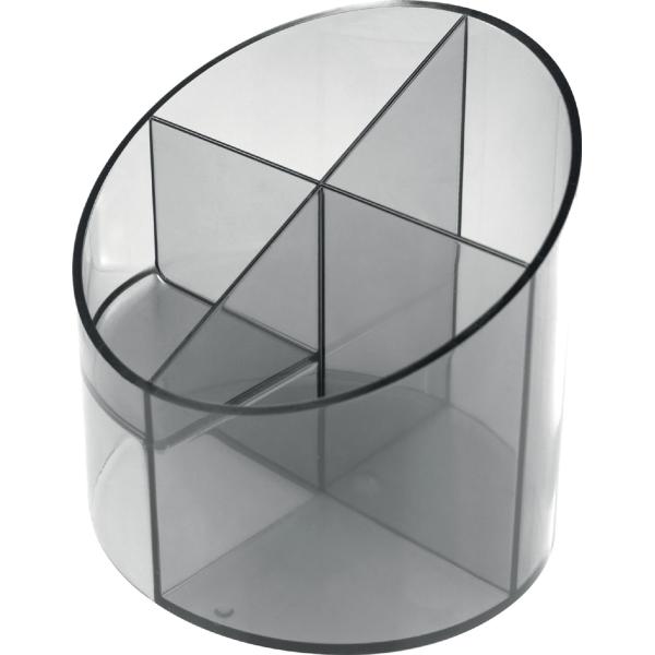 Multiköcher 'the cross', 4 Fächer, blau-transparent helit H6390230 (4012086006797)