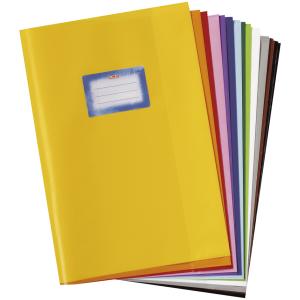 Heftschoner DIN A4, geprägt (Bast), PP, schwarz herlitz 400139204 (4008115204135)