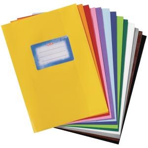 Heftschoner DIN A5, geprägt (Bast), PP, dunkelblau herlitz 400139209 (4008115205040)