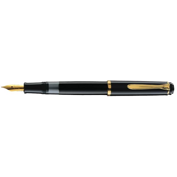 Füllhalter M 200, schwarz, Federbreite: F Pelikan 100436188 (4012700993915)