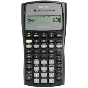 Finanzrechner TI-BA II Plus TEXAS INSTRUMENTS IIBAPL (3243480107068)