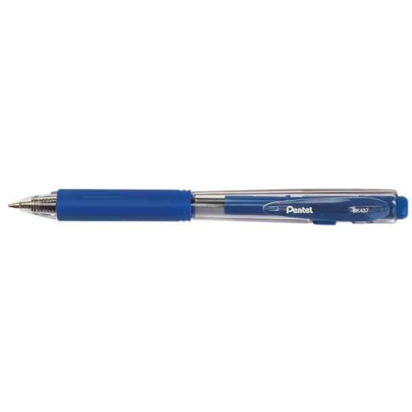 Druckkugelschreiber BK437, blau Pentel BK437-C (0072512196113)