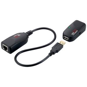 USB 2.0 Extender-Set, Twisted Pair, schwarz LogiLink UA0178 (4052792012842)