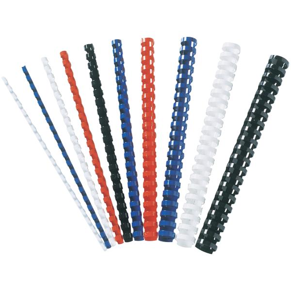 Plastikbinderücken, DIN A4, 21 Ringe, 28, 0 mm Fellowes 5348902 (0077511534898)