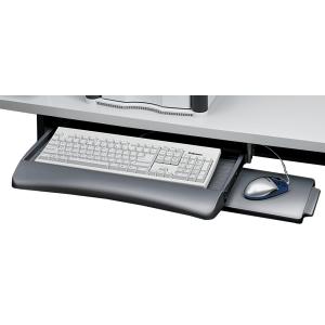 Tastaturschublade mit Mausablage, graphit Fellowes 93804 (0077511938047)