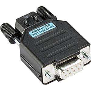 Interface Konverter RS232 9 Pol Kupplung - LWL, 1KV W&T 81009 (4010344810094)