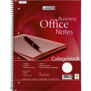 Collegeblock 'Business Office Notes' DIN A5, kariert LANDRÉ 100050259 (4006144577350)
