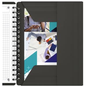 International Spiral-Notizbuch 'MEETINGBOOK', DIN A5+ Oxford 100102104 (3020120017112)