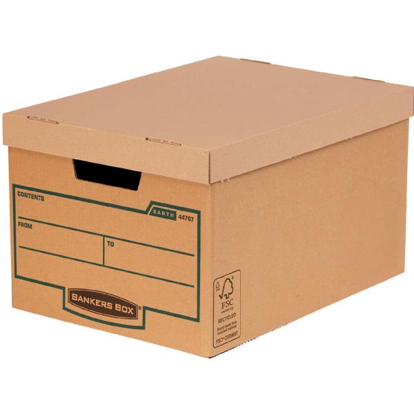 BANKERS BOX EARTH Große Archiv-/ Transportbox Fellowes 4470701 (0043859577903)