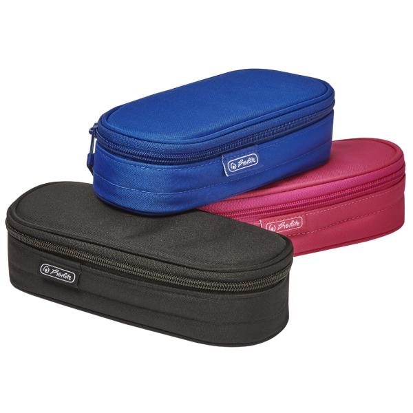 Schlamper-Etui, aus Nylon, 3 Farben sortiert herlitz 300001328 (4008110222196)