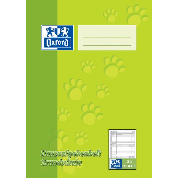 Hausaufgabenheft 'Grundschule', DIN A5, 24 Blatt Oxford 100057952 (4006144964440)