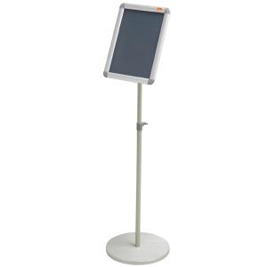 Infoständer DIN A4, Maße: (B)300 x (T)300 x (H)850 mm nobo 1902383 (5028252249225)
