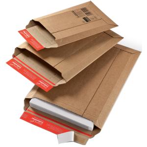 Versandtasche, aus brauner Wellpappe, DIN B5 ColomPac CP 010.02 (4033657100201)