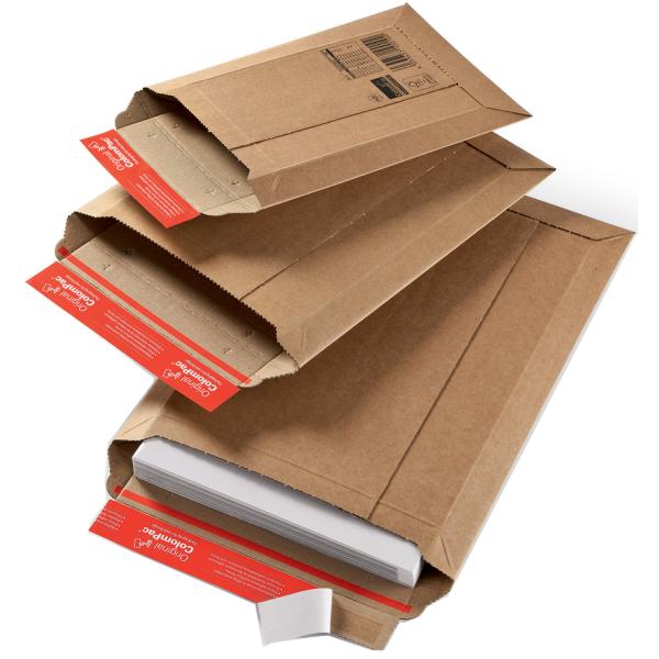 Versandtasche, aus brauner Wellpappe, DIN B5 ColomPac CP 010.02 (4033657100201)