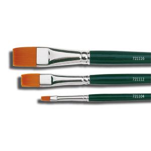 Haarpinsel Hobby Line BASIC, Nylon, flach, Gr. 2 KREUL 721102 (4000798011024)