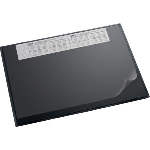 Schreibunterlage 'the flat mat', 630 x 500 mm, schwarz helit H2522795 (4012086000399)