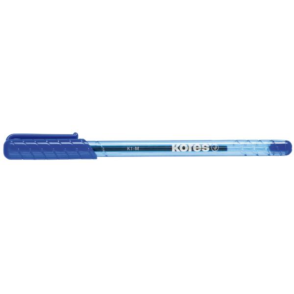 Einweg-Kugelschreiber K-PEN K1, blau, Strichstärke: M Kores KP39711 (9023800397119)