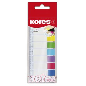 Pagemarker - Folie, 12 x 45 mm, 8 x 15 Blatt Kores N45121 (9023800451217)