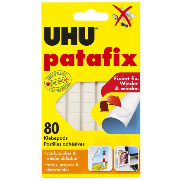 UHU patafix weiß Wallet 80 Klebepads