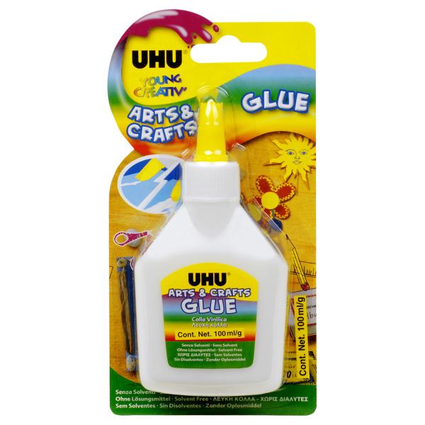 Young Creativ Bastelkleber Arts & Crafts Glue UHU 38995 (4026700389951)