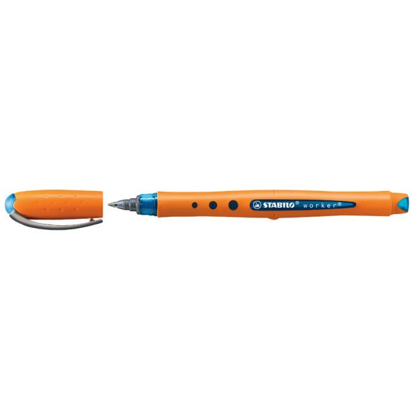 Tintenroller worker medium, blau STABILO 2018/41 (0000042119203)