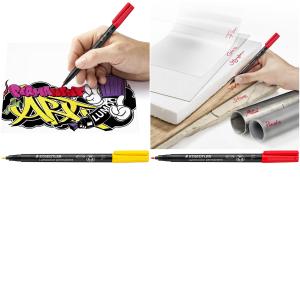 Lumocolor Permanent-Marker 318F, schwarz STAEDTLER 318-9 (4007817304563)