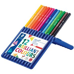 Dreikant-Buntstift ergosoft, 24er Etui STAEDTLER 157 SB24 (4007817157107)