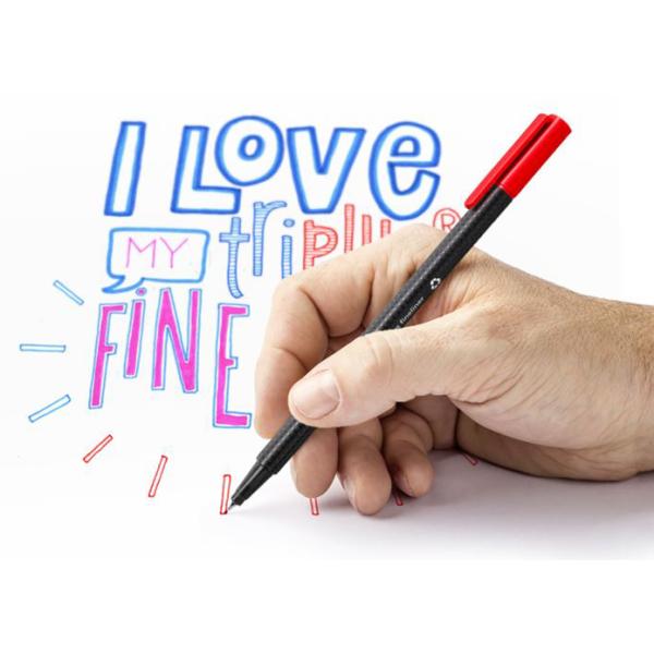Fineliner triplus, 20er Etui STAEDTLER 334 SB20 (4007817334102)