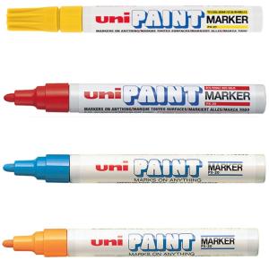 Permanent-Marker PAINT PX20, weiß uni-ball PX20 BL (4902778912256)