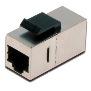 Modular Adapter Kat.5e, geschirmt, 2 x RJ45 Buchse DIGITUS DN-93513 (4016032245179)