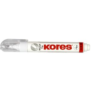 Korrekturstift 'Metal Tip', weiß, Inhalt: 10 g Kores KF83301 (9023800833013)