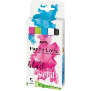 Marker-Set 'PaperLove', 5-teilig KREUL 18199 (4000798123536)