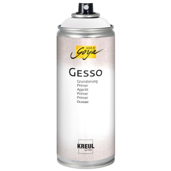 Acrylgrundierung SOLO Goya Gesso, weiß, 400 ml Spray KREUL 85274 (4000798123512)