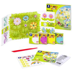 kids Modellier-Set Form & Play 'Butterfly', Level 1 FIMO 8034 10 LY (4007817806180)
