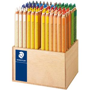 Dreikant-Buntstift Noris super jumbo, 96er Display STAEDTLER 129 CA96 (4007817028551)