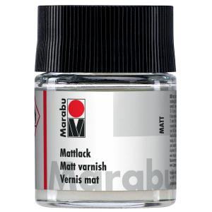 Mattlack, matt, 50 ml, im Glas Marabu 11080005000 (4007751004857)