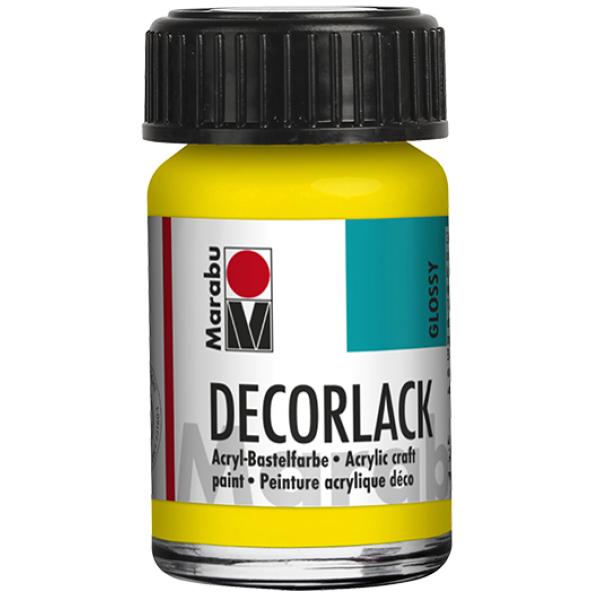 Acryllack 'Decorlack', hellgrün, 15 ml, im Glas Marabu 11300039062 (4007751098528)