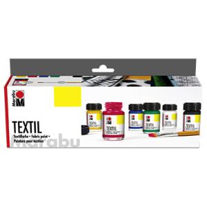 Textilfarbe 'Textil', Starter Set Marabu 1716000000087 (4007751189608)