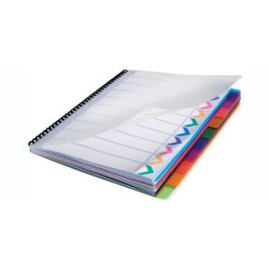 Kunststoff-Register PolyDividers, DIN A4, PP, 5-teilig GBC 2101323E (5028252218009)