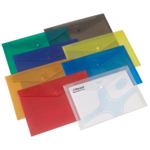 Dokumententasche Folder, DIN A4, weiß-transluzent Rexel 16129WH (5028252030489)