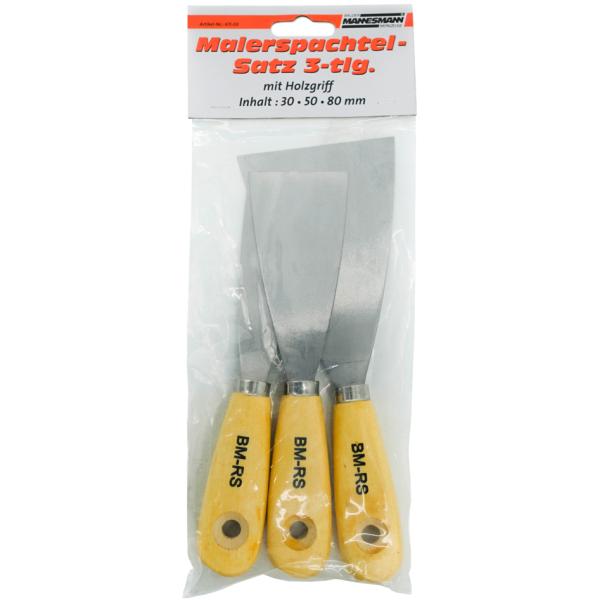 Malerspachtel-Satz, 3-teilig BRÜDER MANNESMANN M 611-03 (4003315073970)
