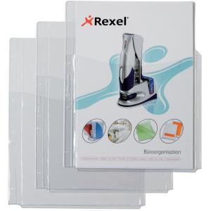 REXEL Prospekthülle mit Faltentasche, A4, PVC, 0, 18 mm Rexel 22679490 (4013702011331)